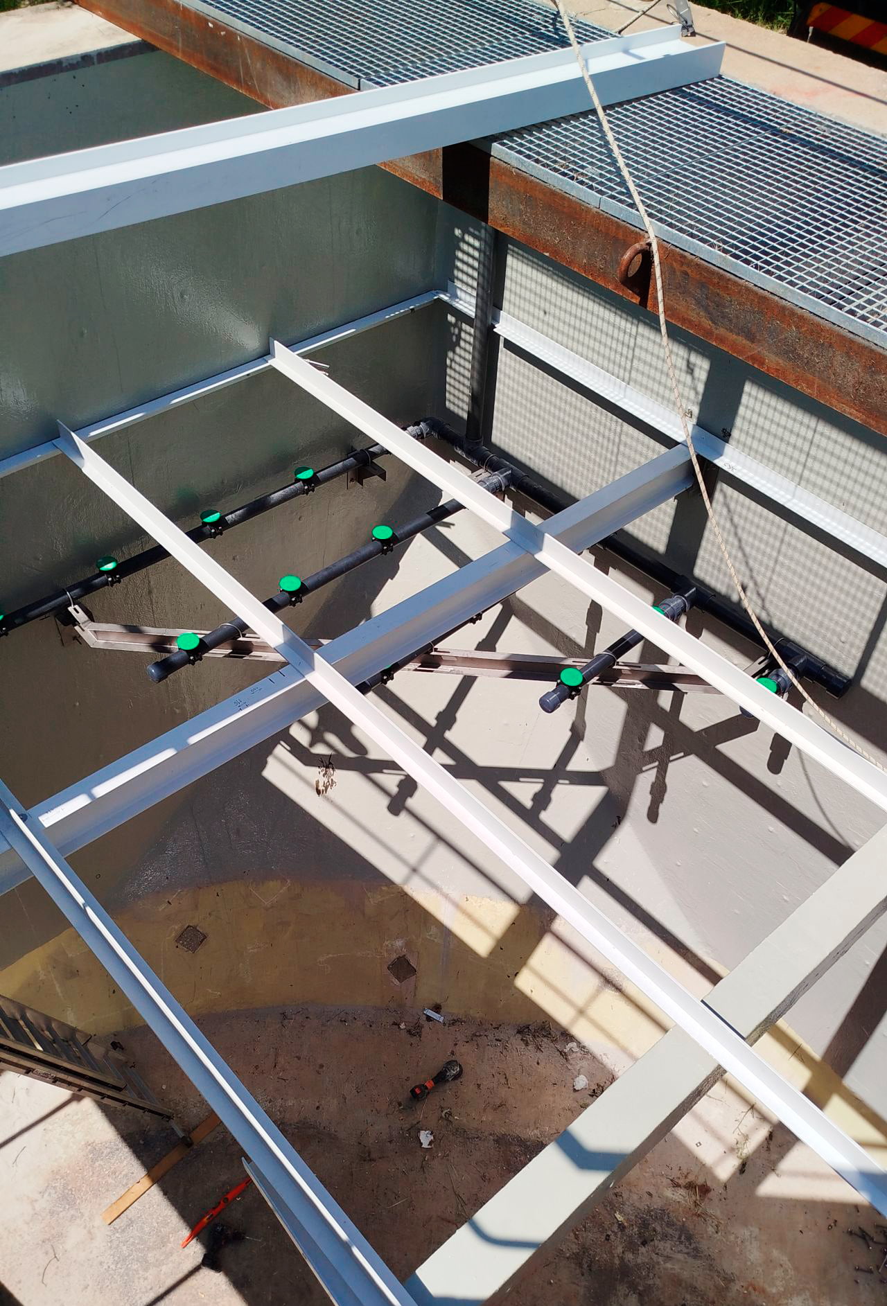 Modernización de decantadores Degremont - Vista general